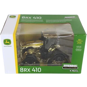 Manufacturer_ERTL Tractors<Gold Chrome Chase Unit ~ 1/32 John Deere 8RX 410 4WD with Tracks, ERTL Prestige Collection