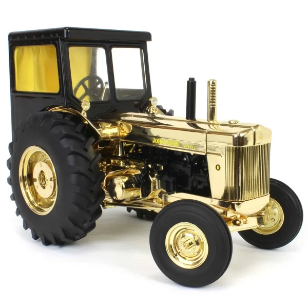 Manufacturer_ERTL Tractors<Gold Chrome Chase Unit ~ 1/16 John Deere Model "R" with Cab, 2024 Two Cylinder Club
