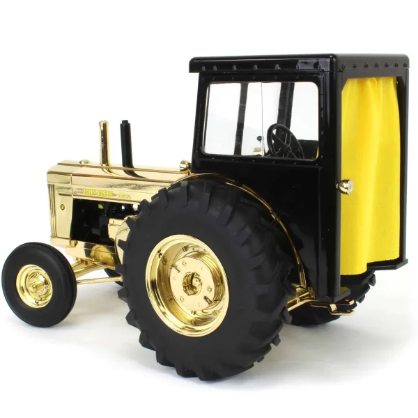 Manufacturer_ERTL Tractors<Gold Chrome Chase Unit ~ 1/16 John Deere Model "R" with Cab, 2024 Two Cylinder Club
