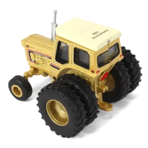 Manufacturer_ERTL Tractors<Gold Painted Chase Unit ~ 1/64 International Harvester 1066 5 Millionth Tractor, 50th Anniv, ERTL Prestige