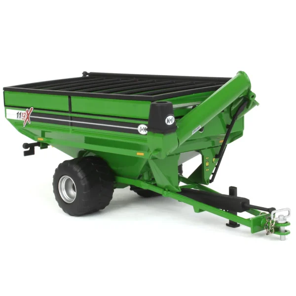 Manufacturer_SpecCast Implements<1/64 Green J&M 1112 X-Tended Reach Grain Cart with Singles