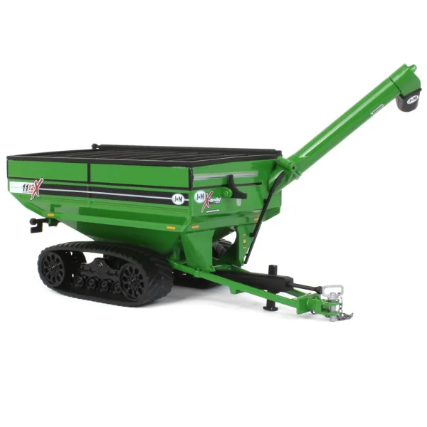 Manufacturer_SpecCast Implements<1/64 Green J&M 1112 X-Tended Reach Grain Cart with Tracks