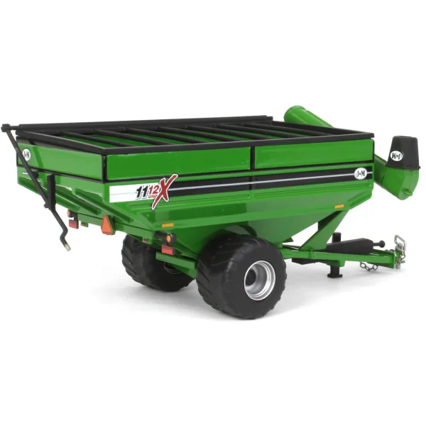 Manufacturer_SpecCast Implements<1/64 Green J&M 1112 X-Tended Reach Grain Cart with Singles