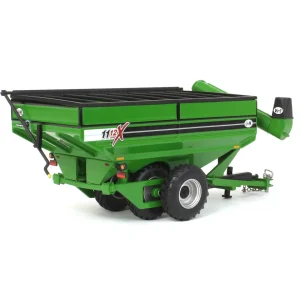 Manufacturer_SpecCast Implements<1/64 Green J&M 1112 X-Tended Reach Grain Cart with Tandem Walking Duals