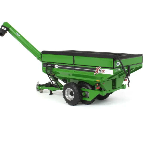 Manufacturer_SpecCast Implements<1/64 Green J&M 1112 X-Tended Reach Grain Cart with Tandem Walking Duals