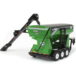 Manufacturer_SpecCast Implements<1/64 Green J&M LC390 Tri-axle Gooseneck Seed Tender