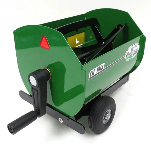 Outback Toys Implements<1/16 Green Steel Feed Mixer Wagon