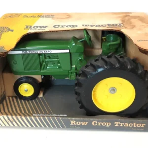 Manufacturer_Scale Models Tractors<1/16 Green Tractor w/ Yellow Wheels, 1988 World AG Expo Decal