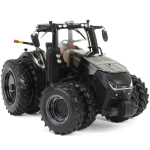 Manufacturer_ERTL Tractors<Gun Metal Chrome Chase Unit ~ 1/32 Case IH Magnum 405 Tractor, 2024 Farm Show, ERTL Prestige