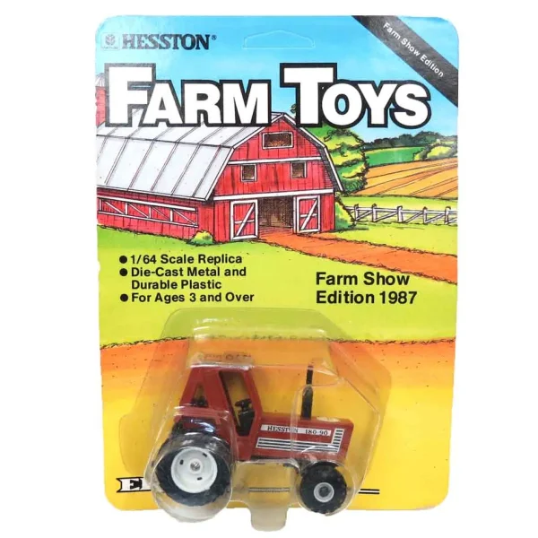 Manufacturer_ERTL Tractors<1/64 Hesston 180-90 FWA, 1987 Farm Show