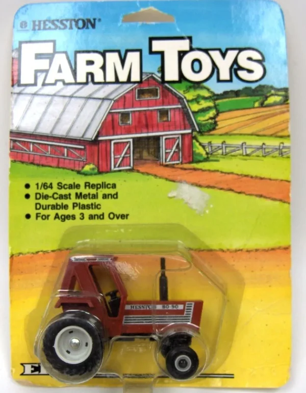 Manufacturer_ERTL Tractors<1/64 Hesston 80-90 Tractor with 2WD by ERTL
