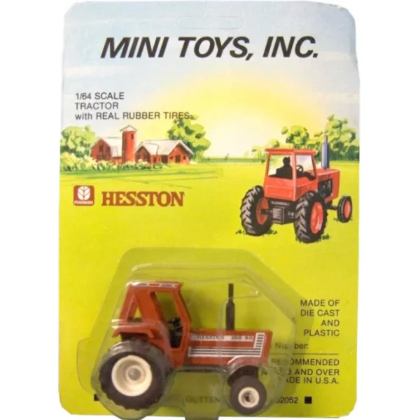 Manufacturer_ERTL Tractors<1/64 Hesston 100-90 2WD Tractor with Cab