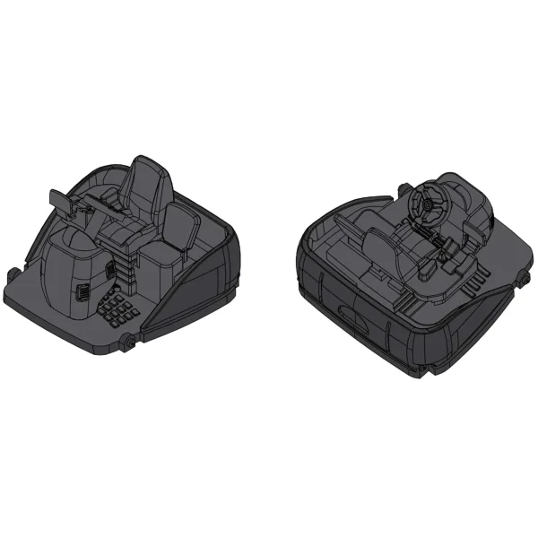 Manufacturer_First Gear, Inc. Tractors<1/64 High Detail Big Bud 700 Las Vegas AG Black Version with Titan Goodyear LSW Dual Tires