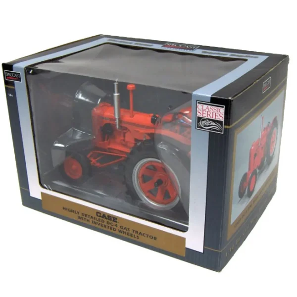Manufacturer_SpecCast Tractors<1/16 High Detail Case DC-4 Gas Wide Front with Inverted Wheels