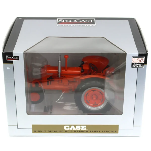Manufacturer_SpecCast Tractors<1/16 High Detail Case DC-3 Narrow Front