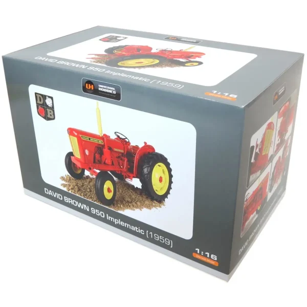 Manufacturer_Universal Hobbies Tractors<1/16 High Detail David Brown 950 Implematic