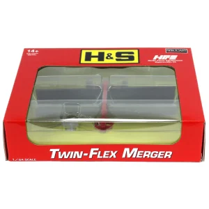 Manufacturer_SpecCast Implements<1/64 High Detail H&S Twin Flex Hay Merger