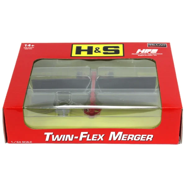 Manufacturer_SpecCast Implements<1/64 High Detail H&S Twin Flex Hay Merger