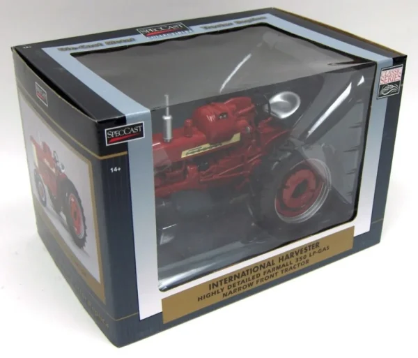 Manufacturer_SpecCast Tractors<1/16 High Detail IH Farmall 350 LP Gas Narrow Front