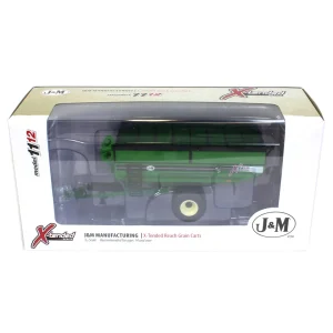 Manufacturer_SpecCast Implements<1/64 High Detail J&M X1112 Green Grain Cart with Large Singles