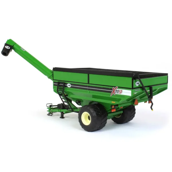 Manufacturer_SpecCast Implements<1/64 High Detail J&M X1112 Green Grain Cart with Large Singles