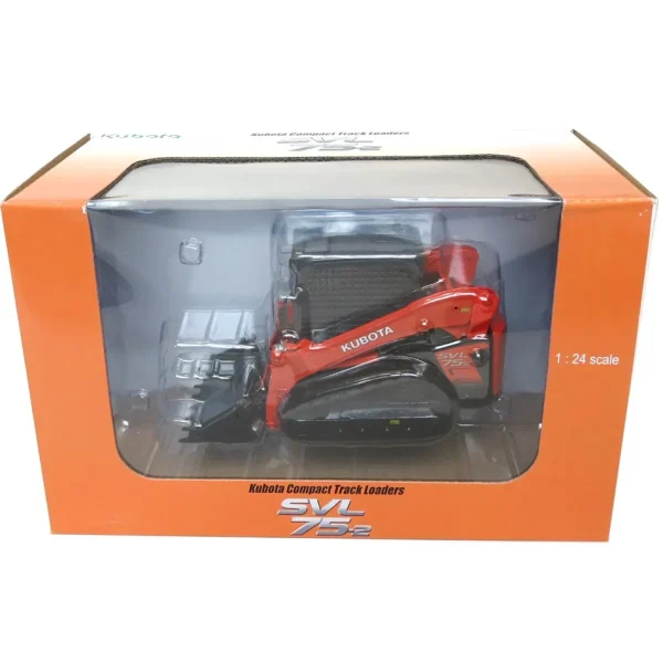 Outback Toys Tractors<1/24 High Detail Kubota SVL 75-2 Skid Loader with Tracks