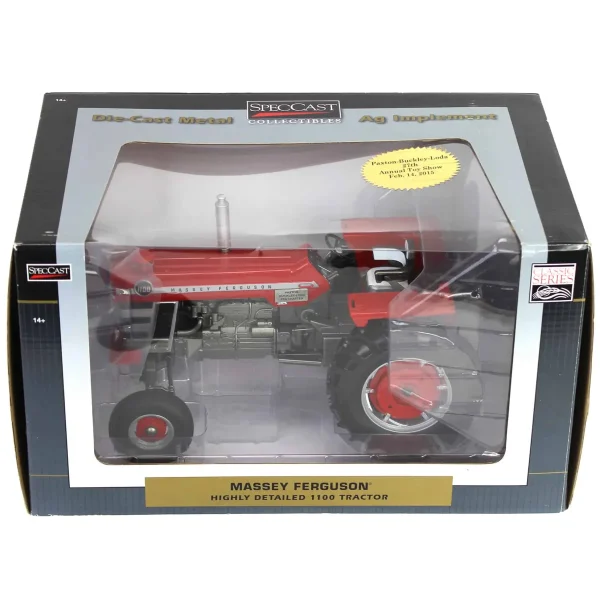 Manufacturer_SpecCast Tractors<1/16 High Detail Massey Ferguson 1100 Wide, 2015 Annual Toy Show