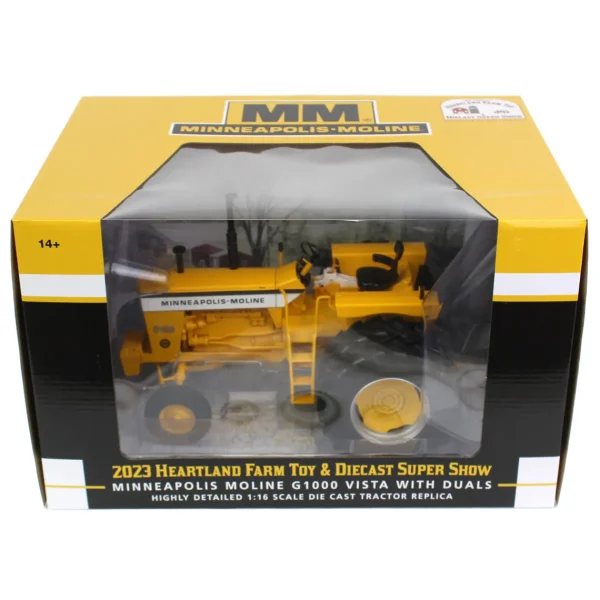 Manufacturer_SpecCast Tractors<1/16 High Detail Minneapolis Moline G1000 Vista 2WD Wide Front with Rear Duals