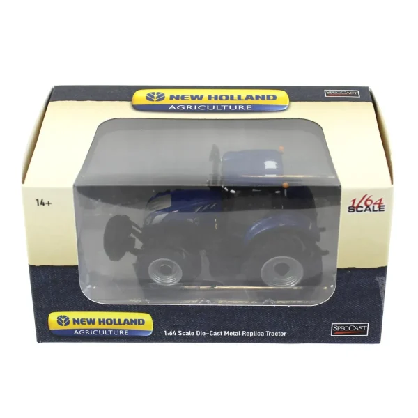 Manufacturer_SpecCast Tractors<1/64 High Detail New Holland T7.315 w/ MFD & Blue Power Paint Scheme