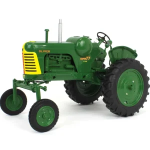 Manufacturer_SpecCast Tractors<1/16 High Detail Oliver Super 77 High Crop LP-Gas w/ Green Wheels