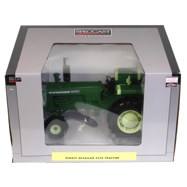 Manufacturer_SpecCast Tractors<1/16 High Detail White Oliver 2270