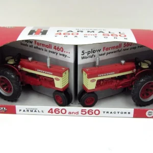 Manufacturer_ERTL Tractors<1/16 IH Farmall 460 & 560 Narrow Front Tractor Set by ERTL