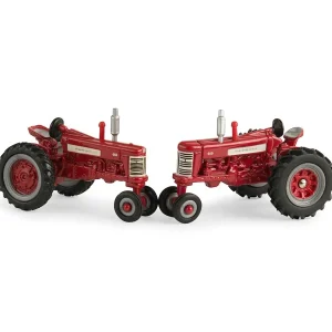 Manufacturer_ERTL Tractors<1/64 IH Farmall 350 & 450 60th Anniversary Tractor Set