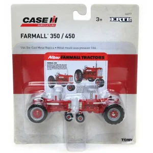 Manufacturer_ERTL Tractors<1/64 IH Farmall 350 & 450 60th Anniversary Tractor Set