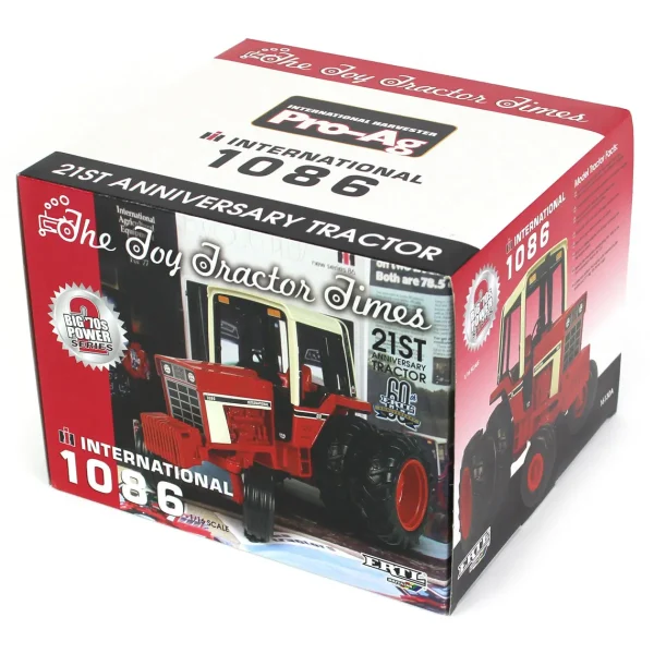 Manufacturer_ERTL Tractors<1/16 IH Farmall 1086 Cab with Precision Duals, 2005 Toy Tractor Times Limited Edition