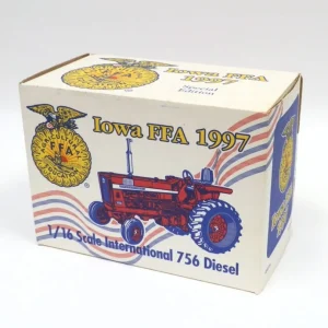 Manufacturer_ERTL Tractors<1/16 IH Farmall 756 Diesel Wide Front, Iowa FFA 1997 Special Edition