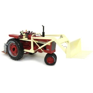 Manufacturer_SpecCast Tractors<1/16 IH Farmall 544 Hydro with Loader & Milk Can Platform, 2018 Firestone Series