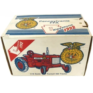 Manufacturer_ERTL Tractors<1/16 IH Farmall 350 Wide Front, 1992 Keystone FFA, 1st in Series