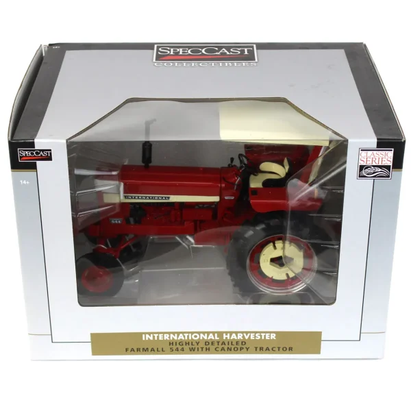 Manufacturer_SpecCast Tractors<1/16 IH Farmall 544 Wide Front with Canopy