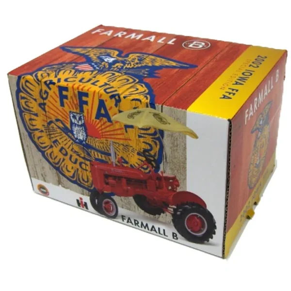 Manufacturer_ERTL Tractors<1/16 IH Farmall B with Umbrella, 2002 Iowa FFA Edition