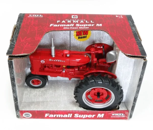 Manufacturer_ERTL Tractors<1/16 IH Farmall Super M Narrow Front by ERTL