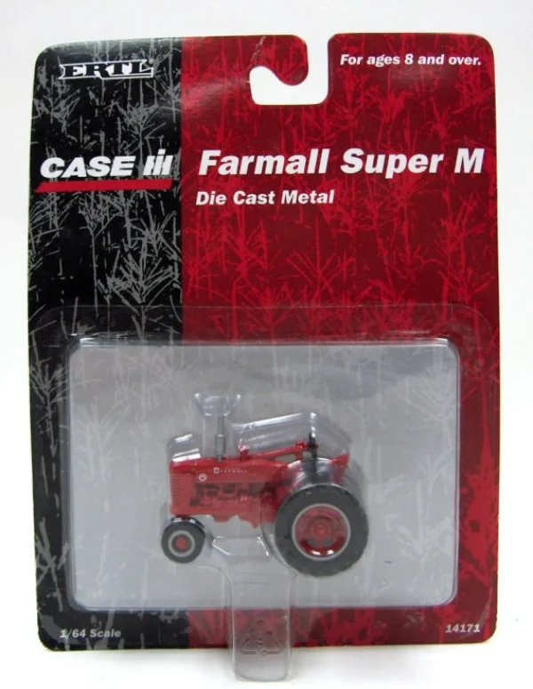 Manufacturer_ERTL Tractors<1/64 IH Farmall Super M Narrow Front Tractor by ERTL