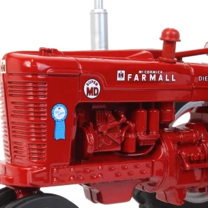 Manufacturer_ERTL Tractors<1/16 IH Farmall Super MD Diesel Narrow Front with Blue Ribbon Decal, ERTL Prestige Collection