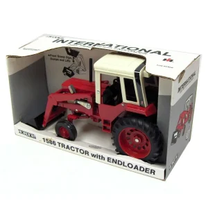 Manufacturer_ERTL Tractors<1/16 International 1586 Tractor with Cab & Loader