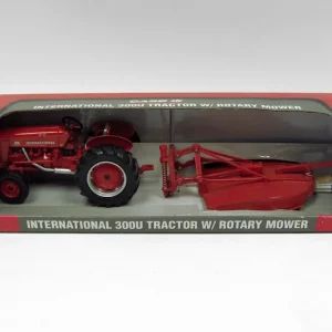 Manufacturer_ERTL Tractors<1/16 International 300 Utility with Mower by ERTL