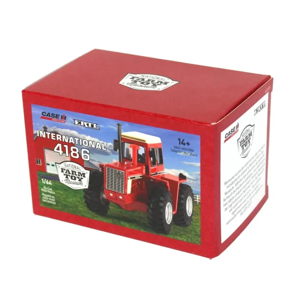 Manufacturer_ERTL Tractors<1/64 International 4186 4WD, 2020 National Farm Toy Museum