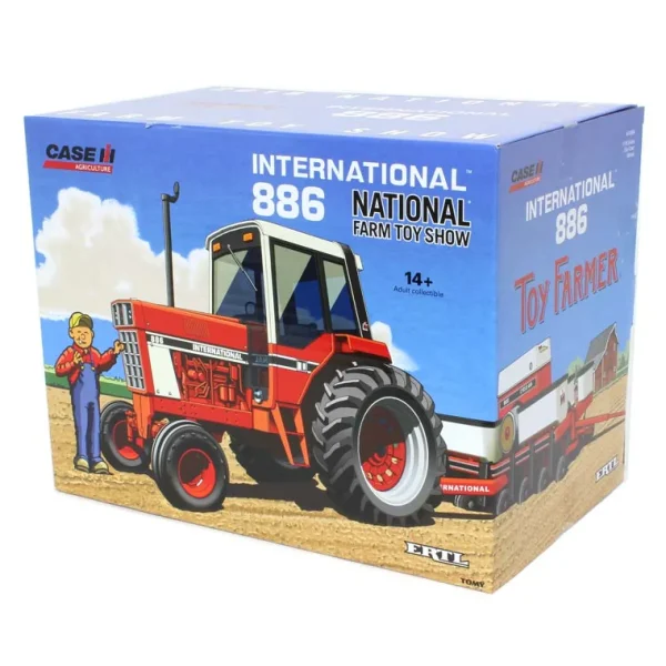 Manufacturer_ERTL Tractors<1/16 International 886 with Cab, 2018 National Farm Toy Show