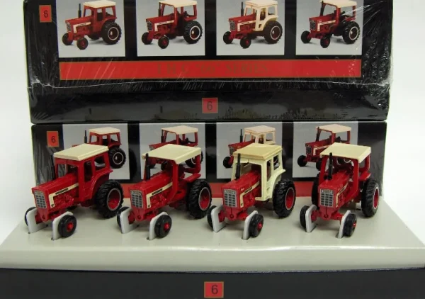 Manufacturer_ERTL Tractors<1/64 International Harvester 66 Series Limited Edition Set #6