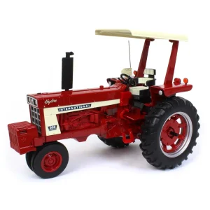 Manufacturer_ERTL Tractors<1/16 International Harvester 666 Hydro Narrow Front with ROPS & Fender Radio, ERTL Prestige Collection