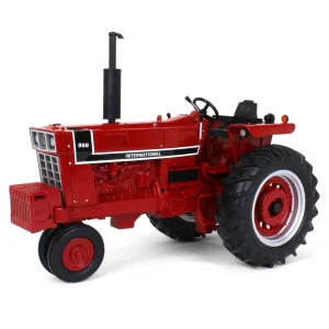 Manufacturer_ERTL Tractors<1/16 International Harvester 966 Black Stripe Narrow Front, ERTL Prestige Collection